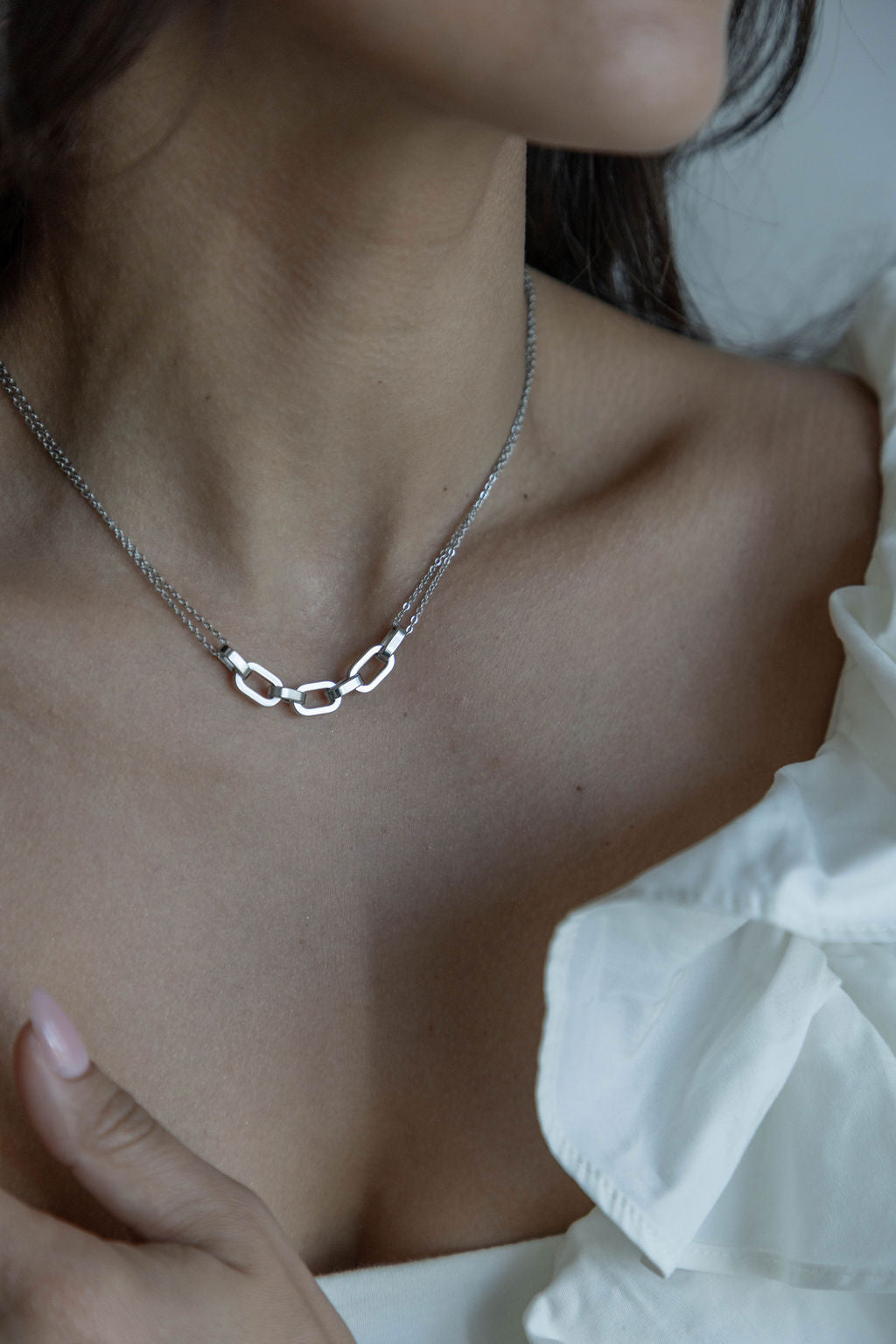 Ketting Leonie zilver
