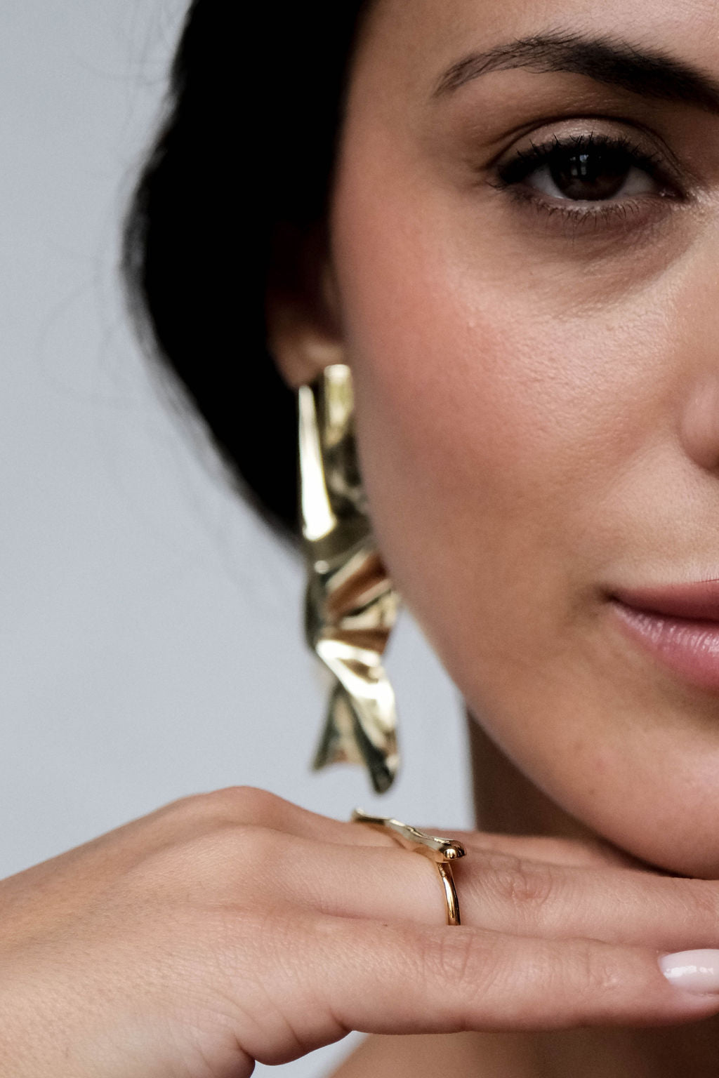 Earrings Amour lilac