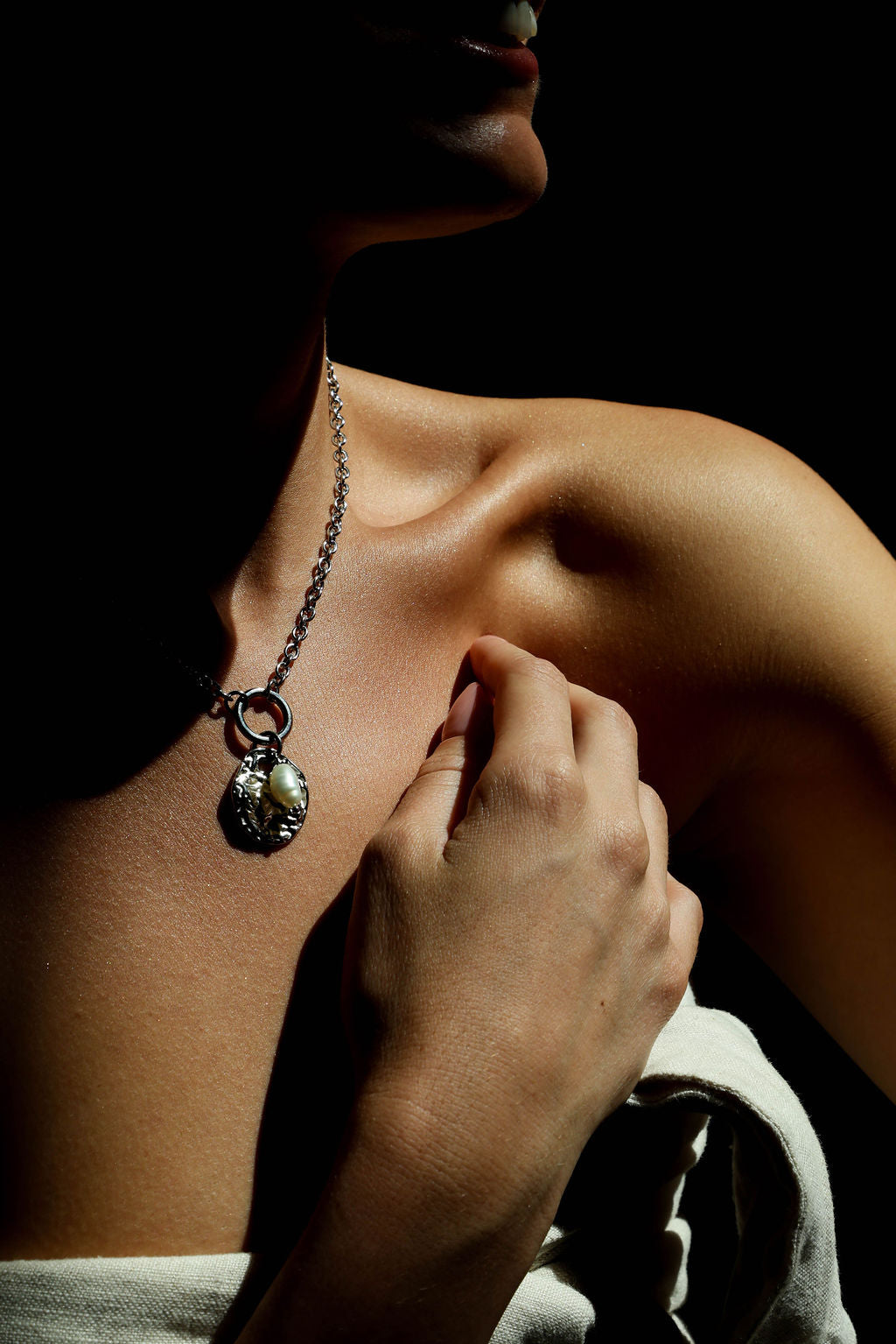 Ketting Aurelie zilver
