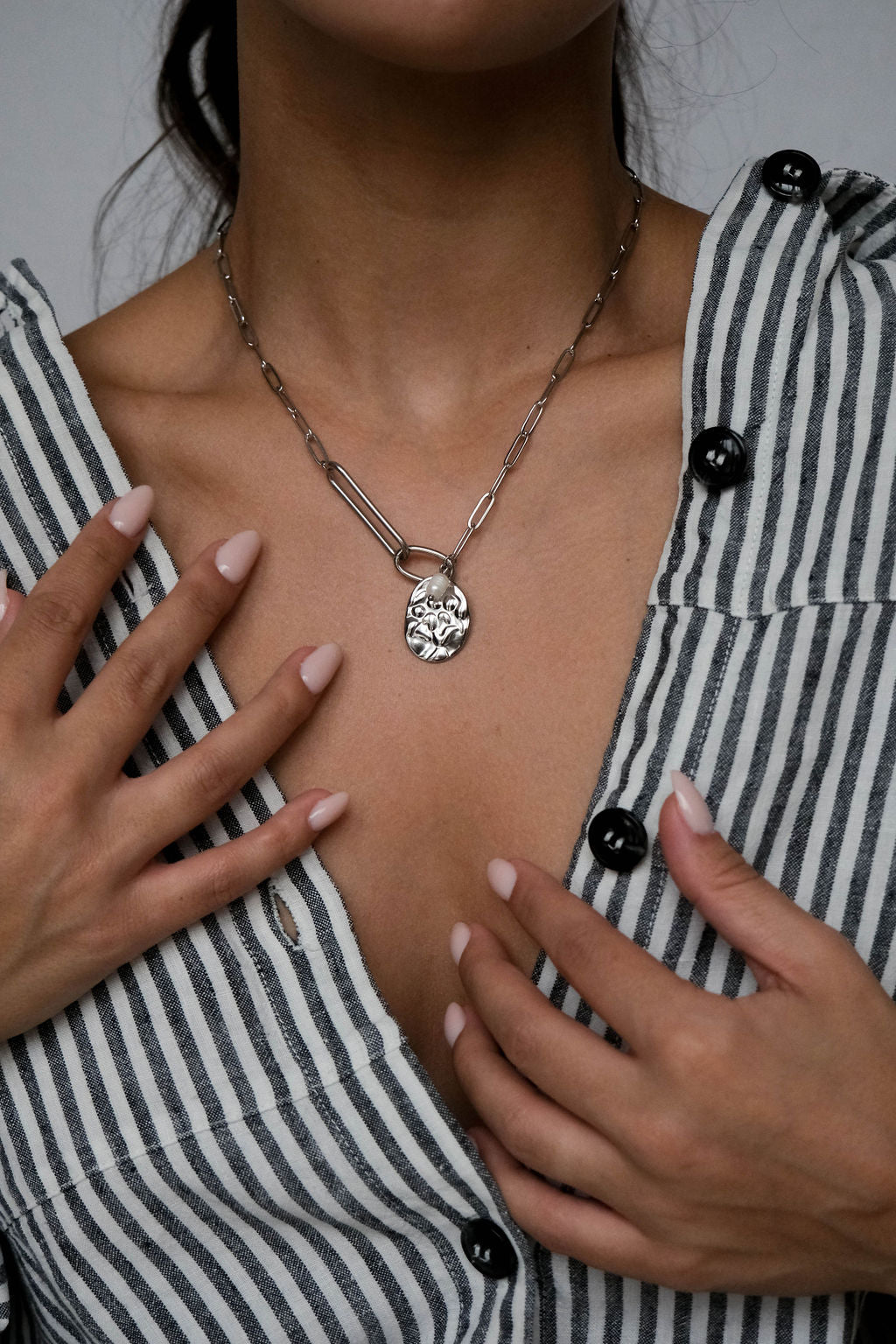 Ketting Stephy zilver