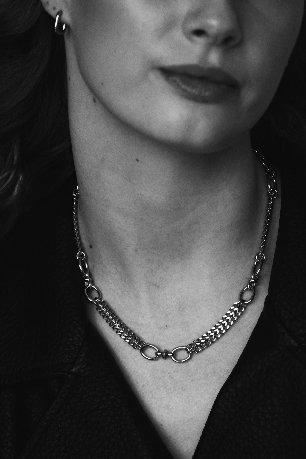 Ketting Olivia zilver