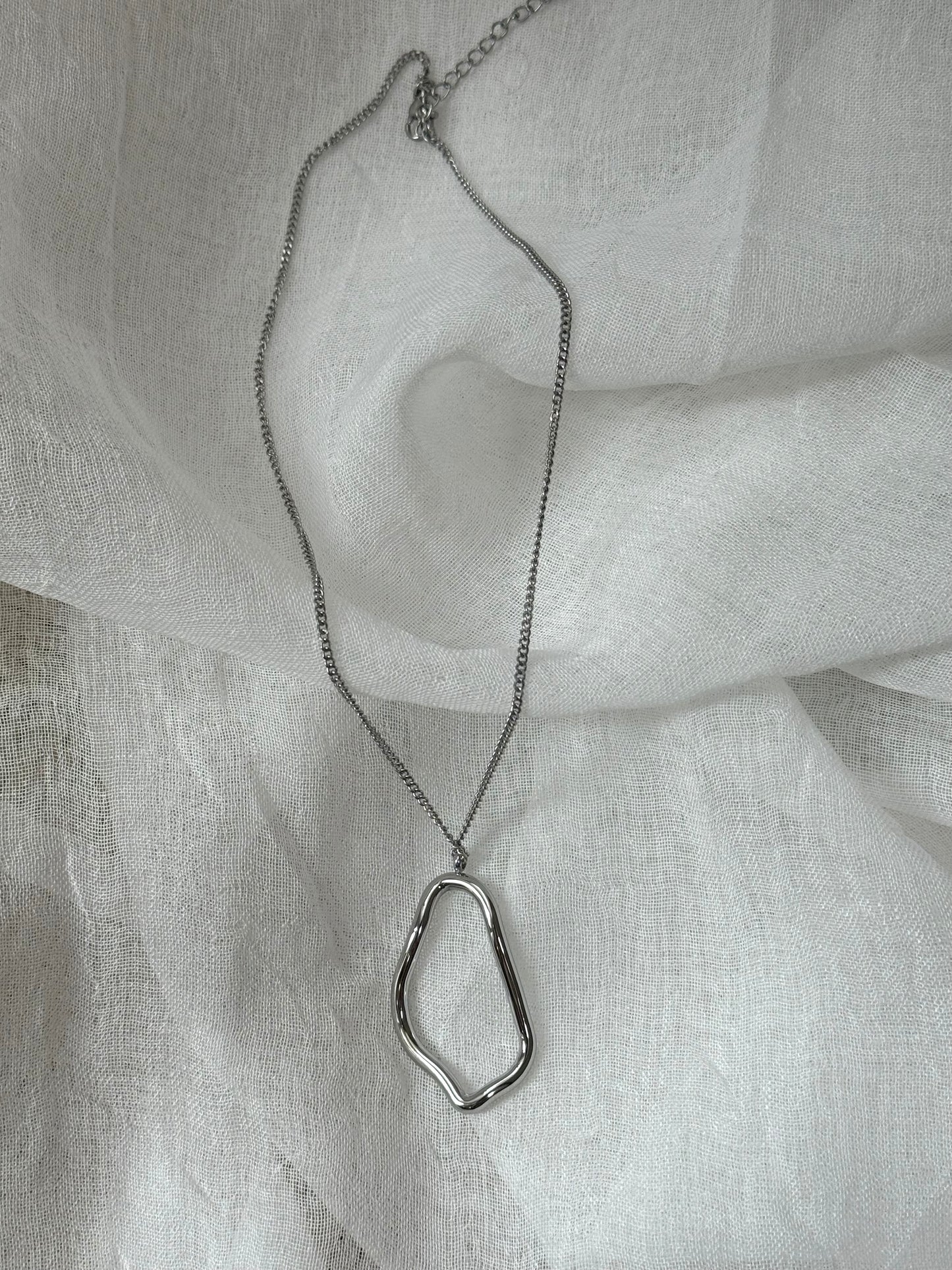Ketting Coralie zilver