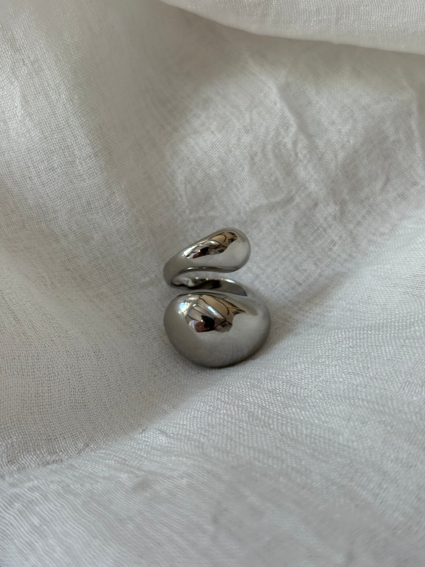 Ring César zilver