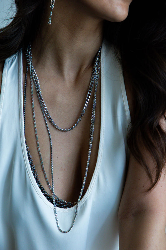 Ketting Emile zilver