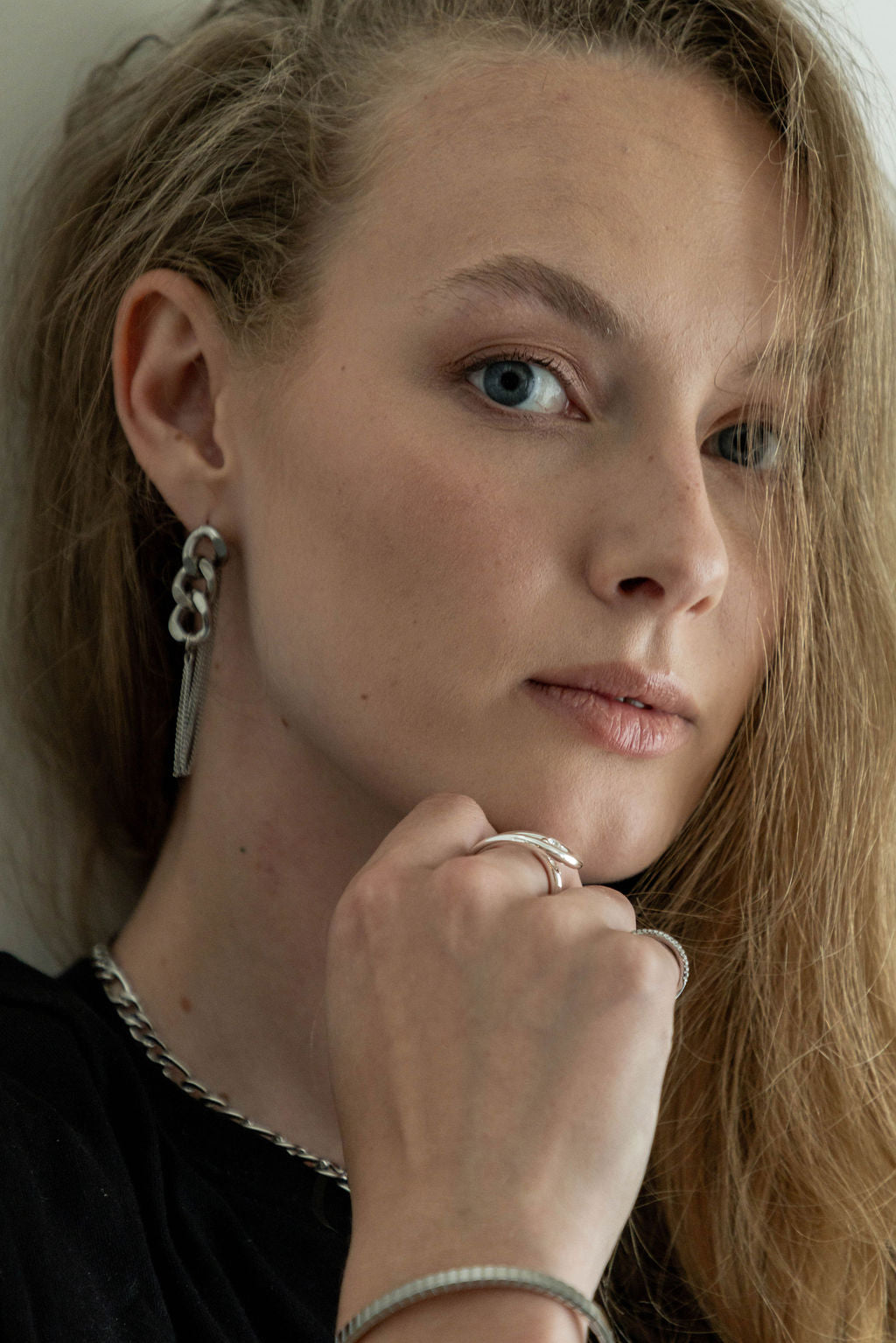 Oorbellen Louise zilver