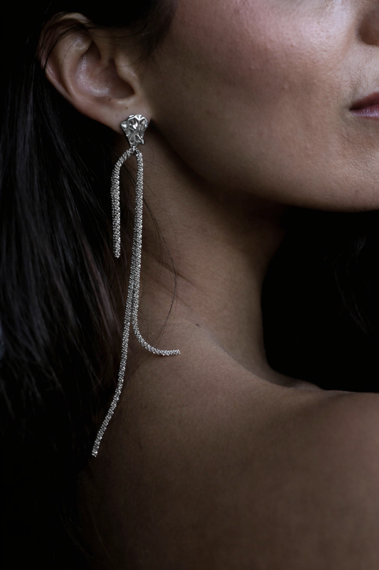 Oorbellen Bastien zilver