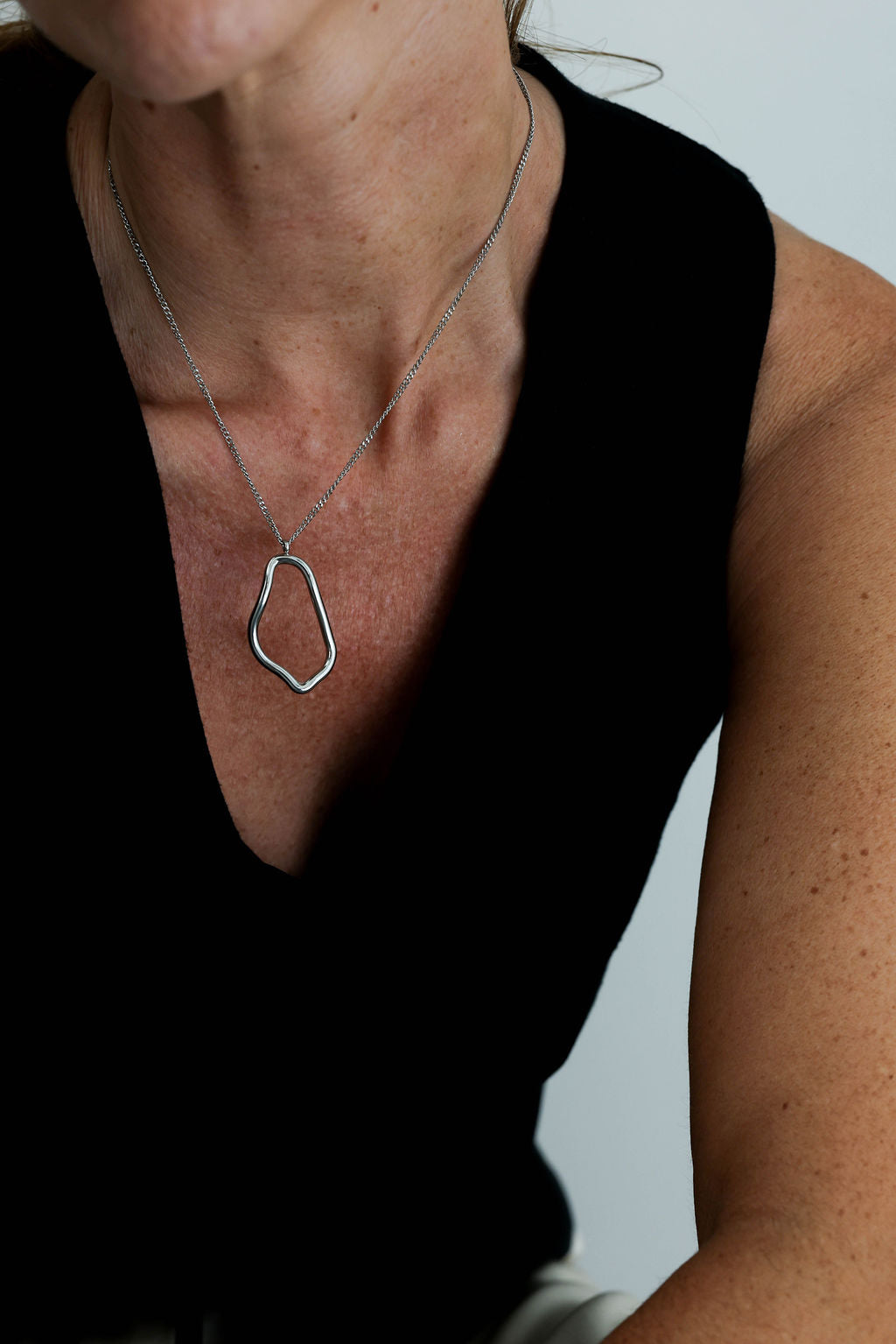Ketting Coralie zilver