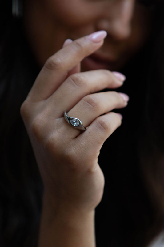 Ring Marceau zilver