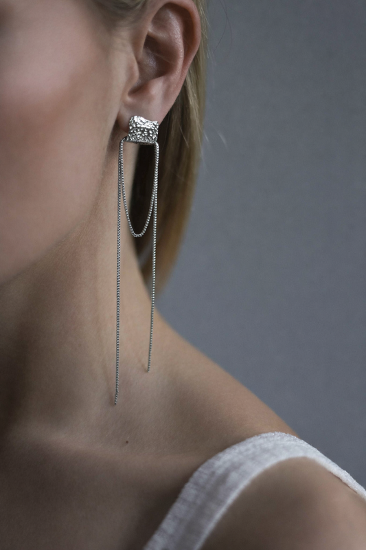 Oorbellen Lena zilver