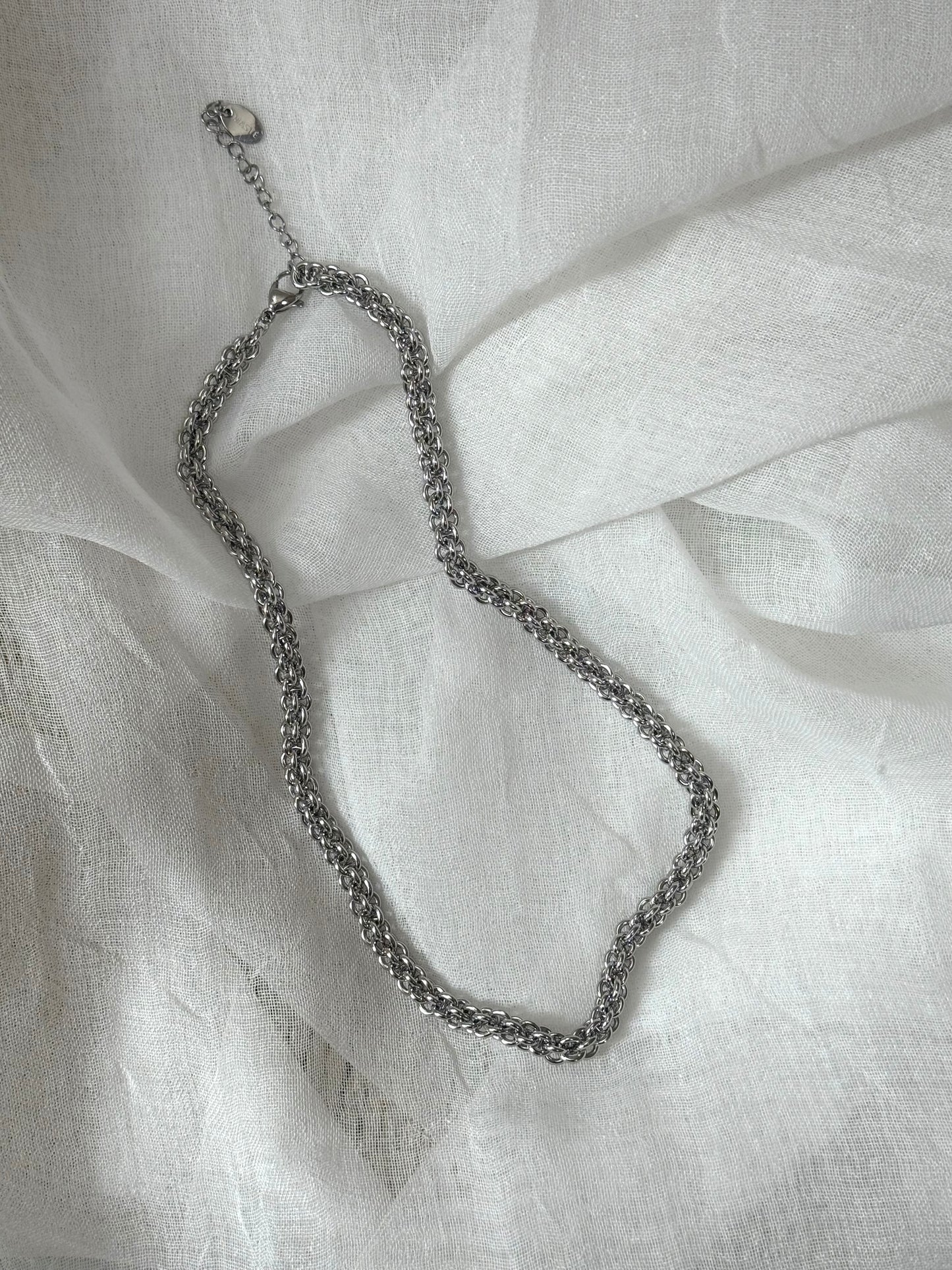 Ketting michelle zilver