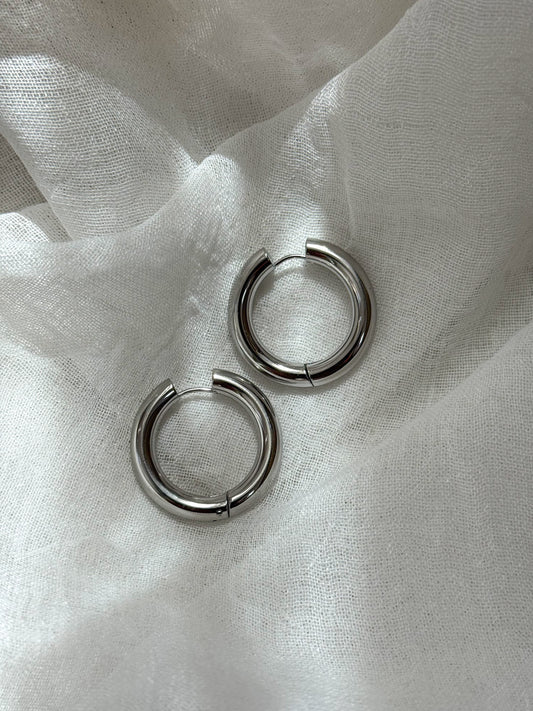 Oorbellen Luna zilver